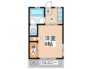 ニューオオツカマンション【2階】の間取り