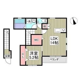 ANIMAL KINGDOM【1階】の間取り