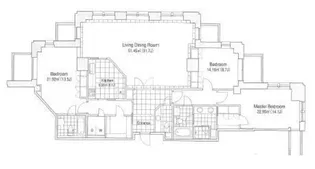青山第一マンションズ【18階】の間取り