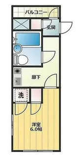 ストーク新丸子壱番館【4階】の間取り