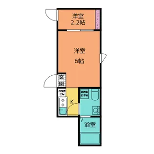 SORA西新井【1階】の間取り