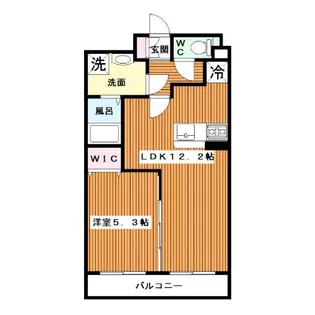 コンフォート・ヴィーヴル【1階】の間取り