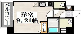 1Rの間取り画像