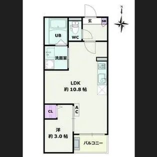 Jack umateI【1階】の間取り