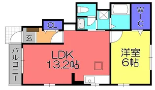 モンテ グランデI【1階】の間取り