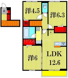 グレイスマチハタ【2階】の間取り