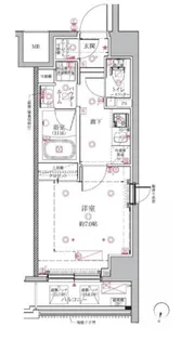 東京都北区赤羽北1【マンション】の間取り