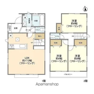 埼玉県川越市霞ケ関北5【一戸建】の間取り