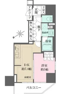 BELISTA西荻窪【11階】の間取り