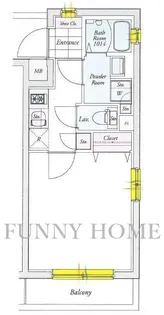 東京都世田谷区若林4【マンション】の間取り