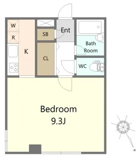 トミー戸越【2階】の間取り