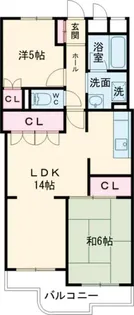 砧サンハイム【3階】の間取り