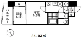 セレニテ神戸プリエ【7階】の間取り