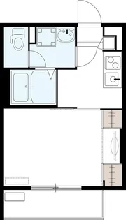 神奈川県横浜市南区中村町3【アパート】の間取り