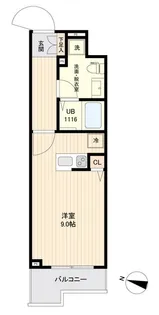 千葉県千葉市中央区本千葉町【マンション】の間取り