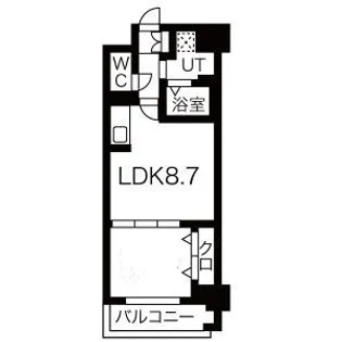 ル・リオン八広GRAND COURT【7階】の間取り