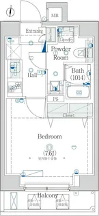東京都練馬区中村北2【マンション】の間取り