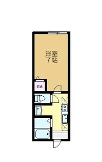 ラパ オリーブ【2階】の間取り