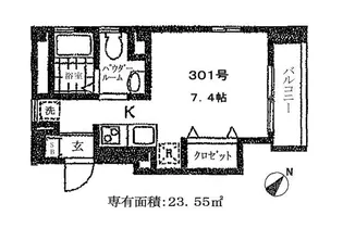 クリーンウッドの間取り