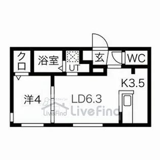 Terrace Kasumi(テラスカスミ)【2階】の間取り