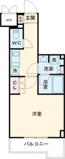 ルーブル板橋東新町弐番館【4階】の間取り