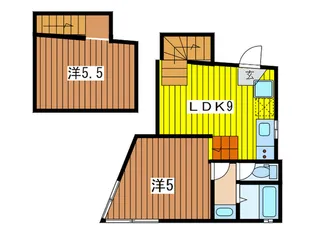 Corner Grain【2階】の間取り