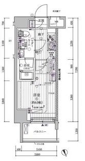メインステージ立川6【9階】の間取り
