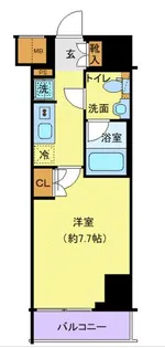 ジェノヴィア川崎VII【4階】の間取り