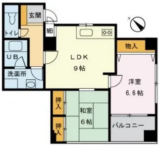 東京都千代田区神田三崎町2【マンション】の間取り