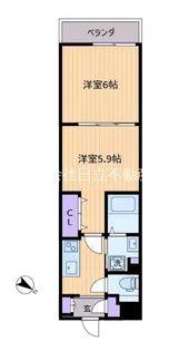 Fossette幡ヶ谷【3階】の間取り