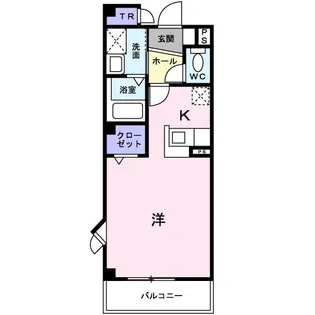 アンソレイエ【2階】の間取り