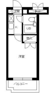 スカイコート相模原第6【3階】の間取り