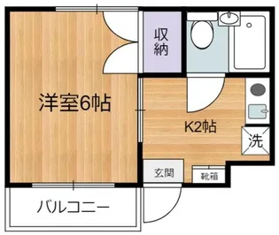 コーポサニー【1階】の間取り