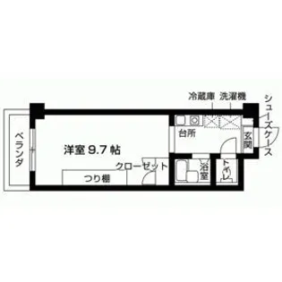 滋賀県草津市岡本町【マンション】の間取り