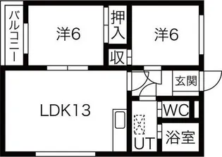 ハイグレード27【3階】の間取り