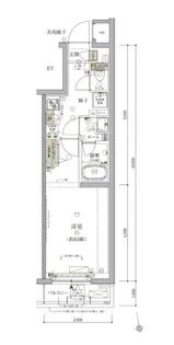 ARCOBALENO TORITSUKASEI【1階】の間取り