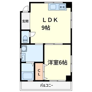 深沢ハイムB棟【3階】の間取り