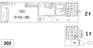 クリヴィア阿佐ヶ谷南【2階】の間取り