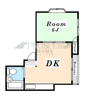 ロイヤルハイツ緑橋【2階】の間取り