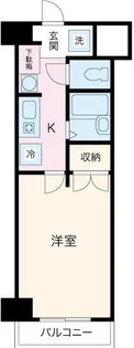 埼玉県和光市白子1【マンション】の間取り