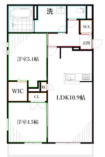 Graceful Residence【2階】の間取り
