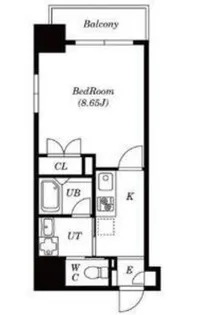 プランベイム大須駅前【8階】の間取り