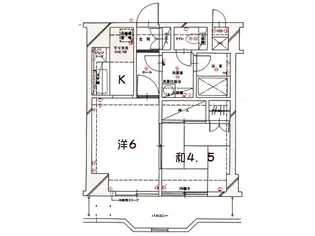 ロフティー滝沢【7階】の間取り