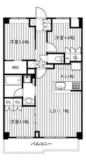 NIIYA平和台【2階】の間取り