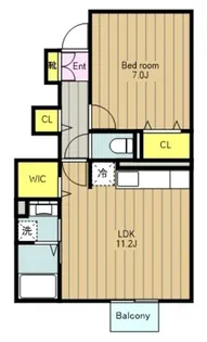 フェリーチェ参番館【1階】の間取り