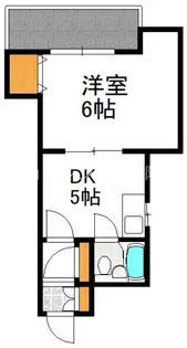 東三国田村ハイツ【2階】の間取り