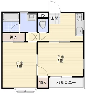 フォーレスト浅香 A棟【1階】の間取り