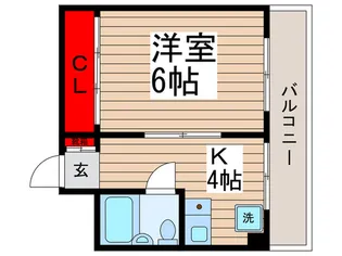 ラフィ-ヌ相之川【3階】の間取り