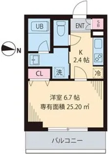 セレリーオ・ニッコー【2階】の間取り
