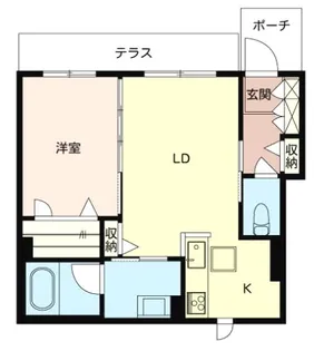 First【1階】の間取り